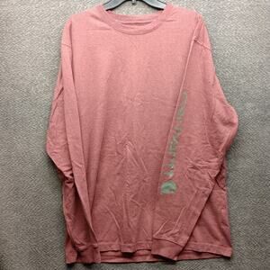 Carhartt Men Tall Original Fit LS Graphic T- Shirt